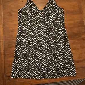 Black and White Polka Dot Dress